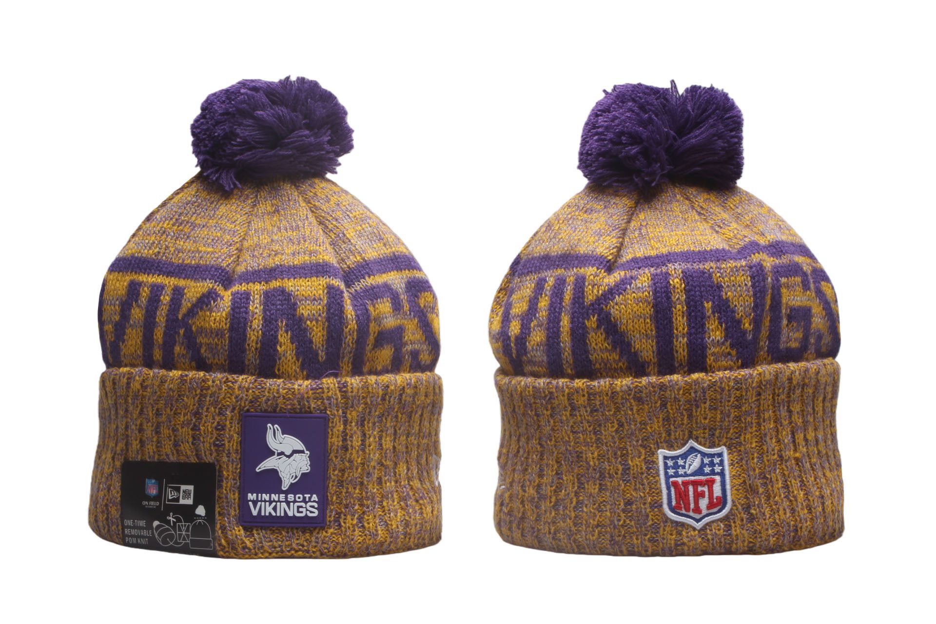 2026 NFL Minnesota Vikings Hat beanie style 01->nfl hats->Sports Caps